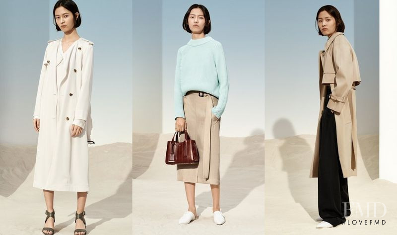Jia Li Zhao featured in  the Hugo Boss BOSS S/S 2019 lookbook for Spring/Summer 2019