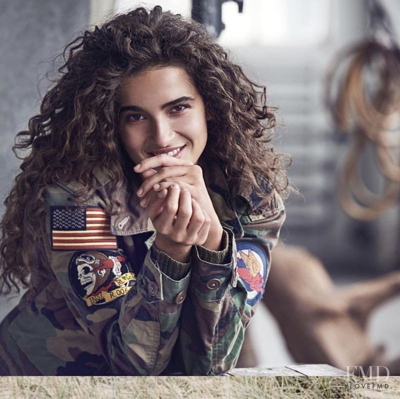Chiara Scelsi featured in  the Polo Ralph Lauren lookbook for Spring/Summer 2019