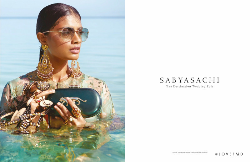 Sabyasachi Mukherjee advertisement for Spring/Summer 2019