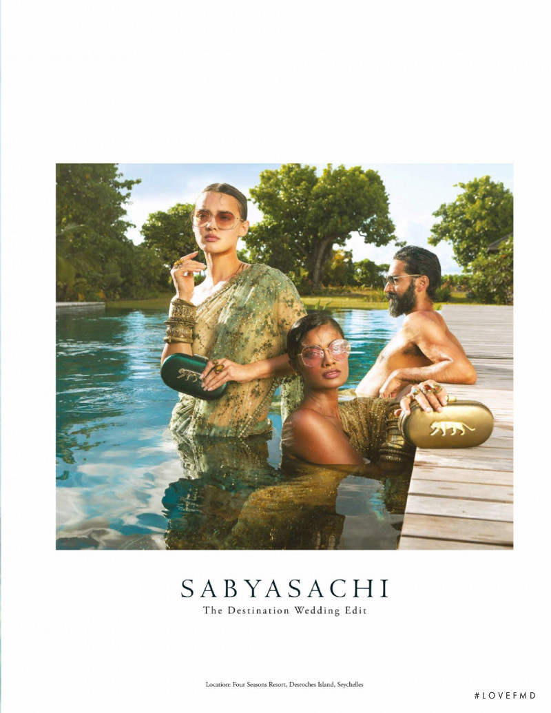 Sabyasachi Mukherjee advertisement for Spring/Summer 2019