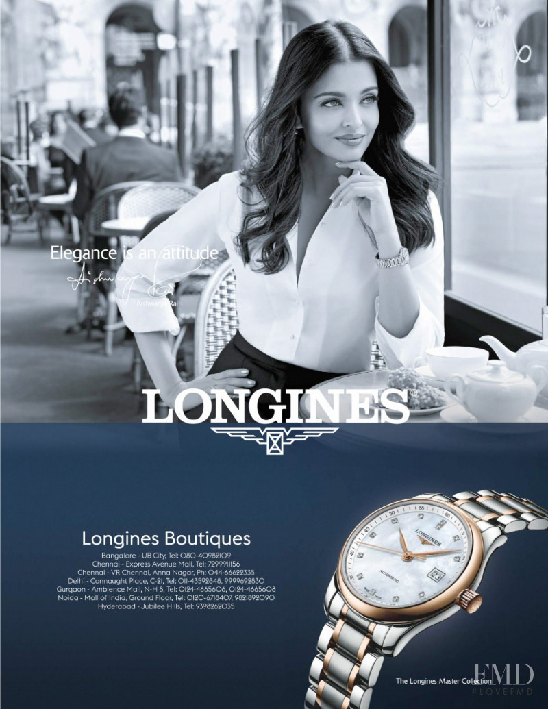 Longines advertisement for Spring/Summer 2019