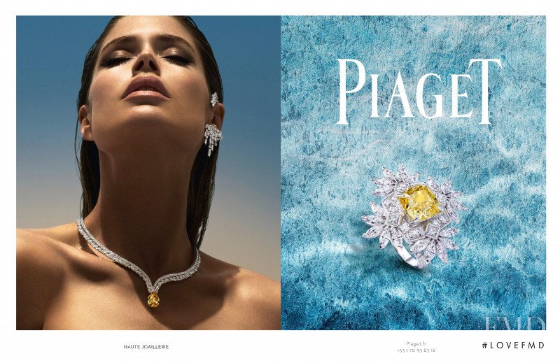 Doutzen Kroes featured in  the Piaget advertisement for Spring/Summer 2019