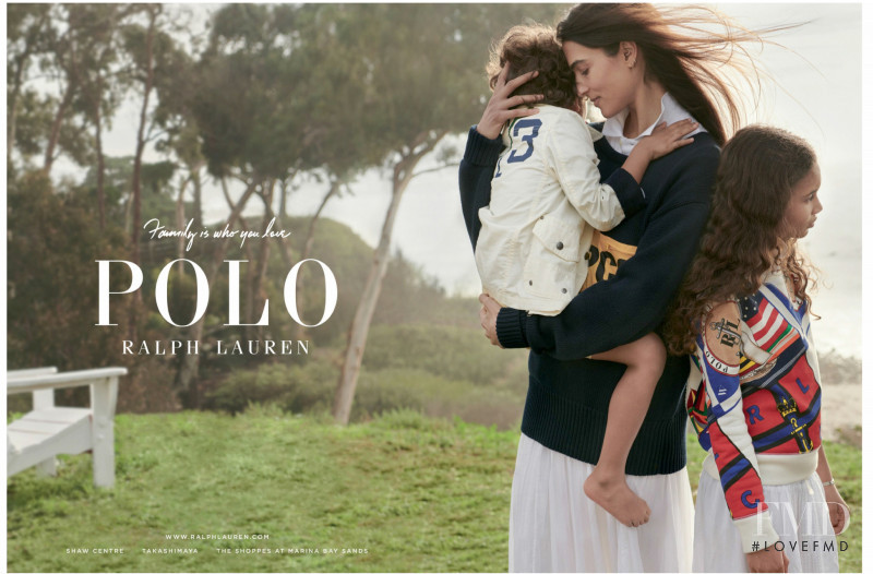 Teresa Lourenço featured in  the Polo Ralph Lauren advertisement for Spring/Summer 2019