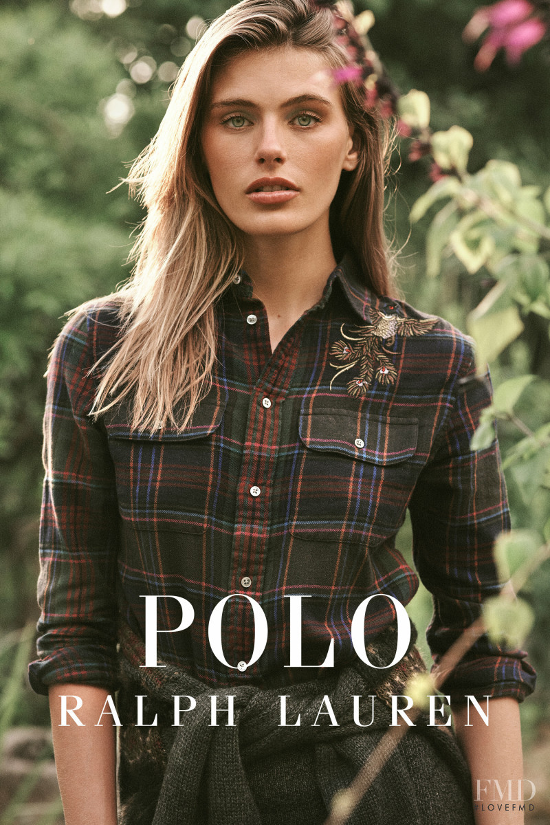 Madison Headrick featured in  the Polo Ralph Lauren advertisement for Spring/Summer 2019