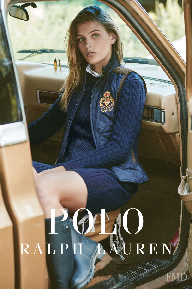 Madison Headrick featured in  the Polo Ralph Lauren advertisement for Spring/Summer 2019