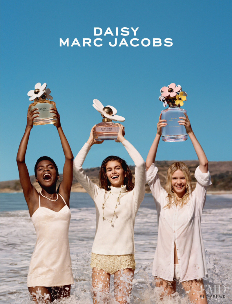 Kaia Gerber featured in  the Marc Jacobs Beauty Daisy Love - Eau So Sweet advertisement for Spring/Summer 2019