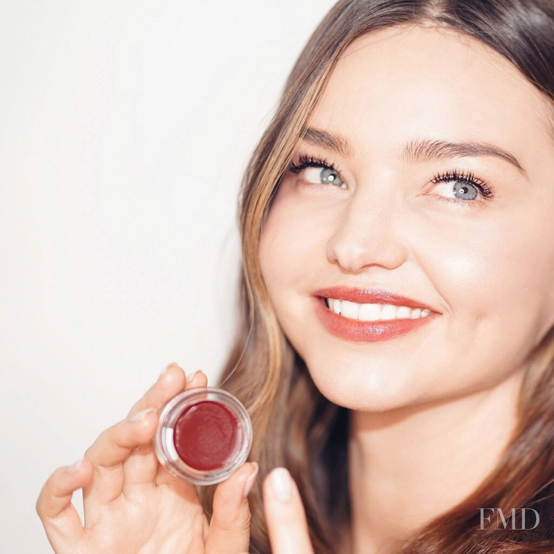 Miranda Kerr featured in  the Kora Organics Noni Lip Treatment advertisement for Spring/Summer 2019