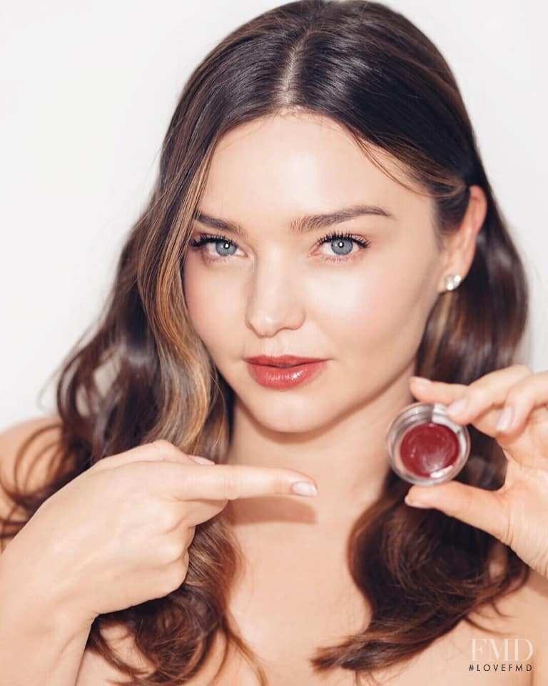 Miranda Kerr featured in  the Kora Organics Noni Lip Treatment advertisement for Spring/Summer 2019