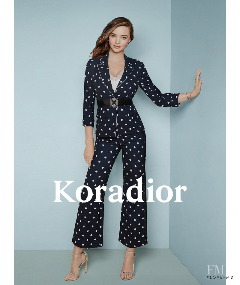 Miranda Kerr featured in  the Koradior advertisement for Summer 2019