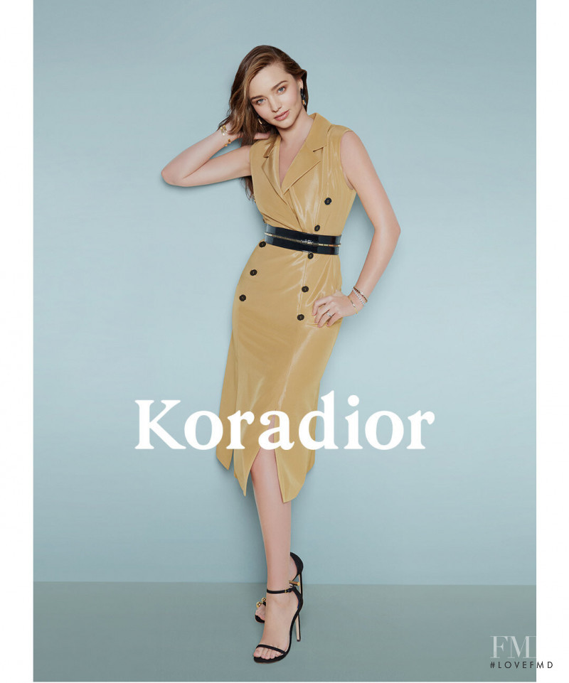 Miranda Kerr featured in  the Koradior advertisement for Summer 2019