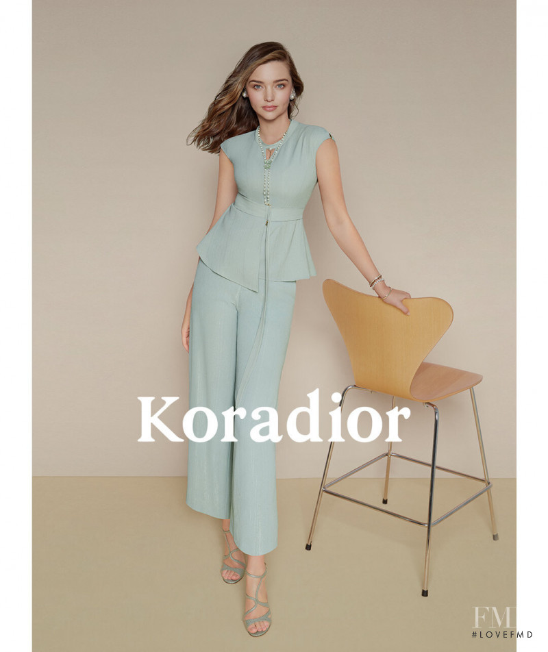 Miranda Kerr featured in  the Koradior advertisement for Summer 2019