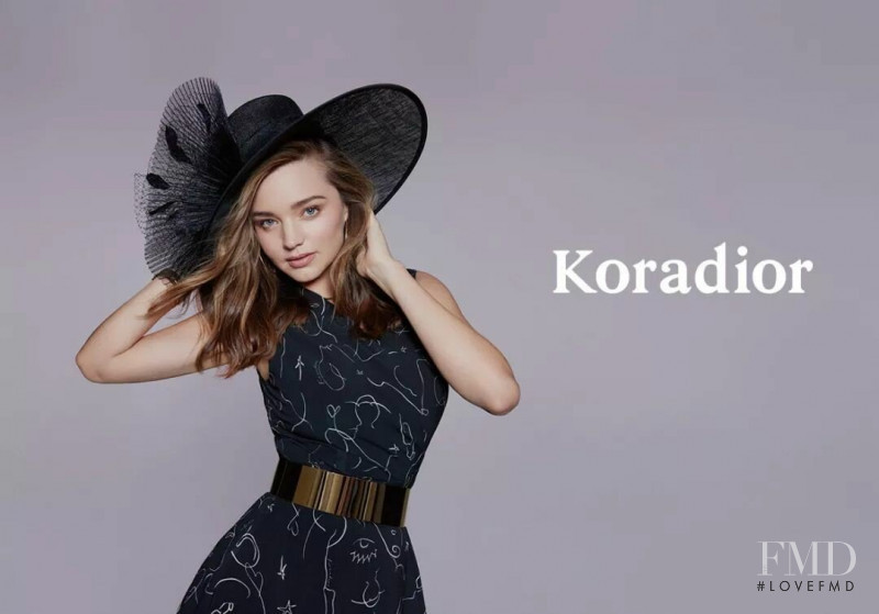 Miranda Kerr featured in  the Koradior advertisement for Spring 2019