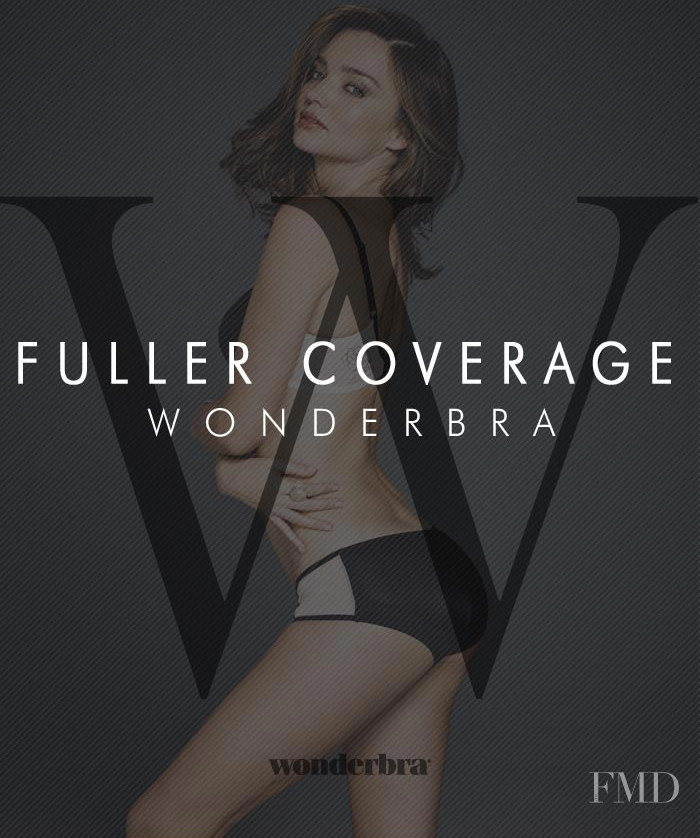 Miranda Kerr featured in  the Wonderbra advertisement for Spring/Summer 2016