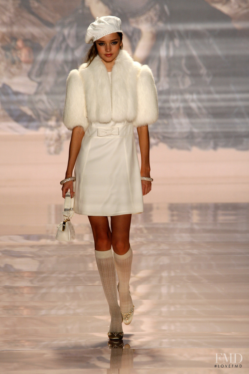 Miranda Kerr featured in  the be Blumarine fashion show for Autumn/Winter 2006
