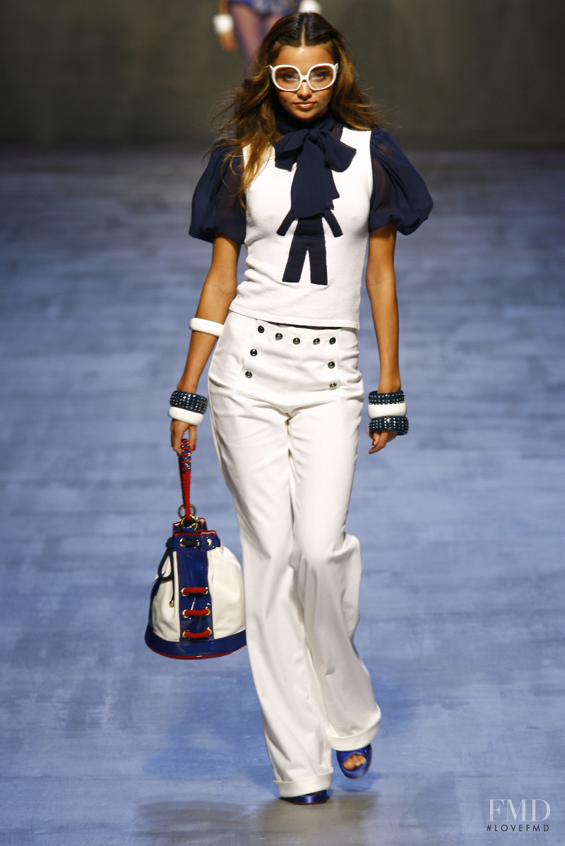 Miranda Kerr featured in  the be Blumarine fashion show for Spring/Summer 2007