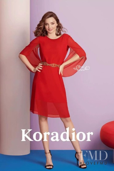 Miranda Kerr featured in  the Koradior advertisement for Summer 2018