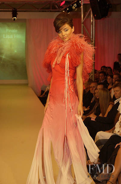 Miranda Kerr featured in  the David Jones fashion show for Spring/Summer 2004