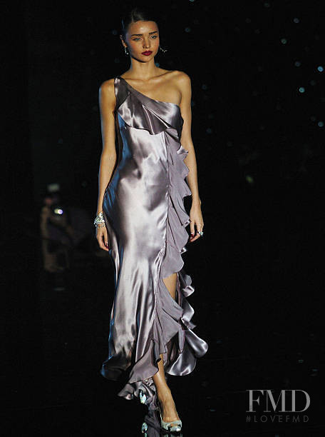 Miranda Kerr featured in  the Morrissey fashion show for Spring/Summer 2004