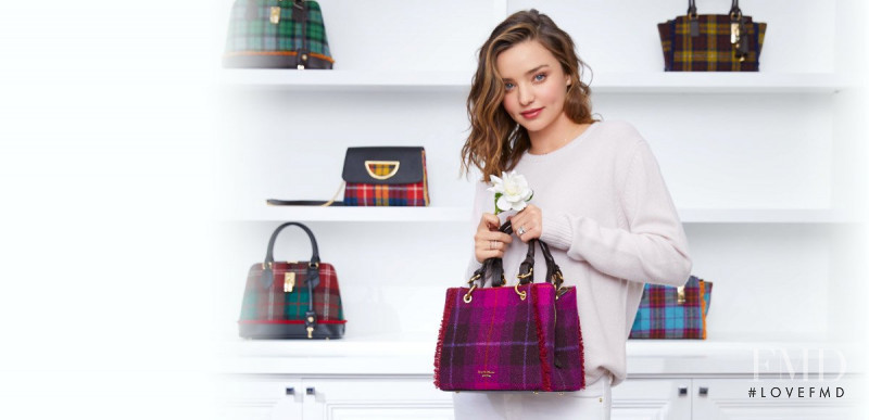 Miranda Kerr featured in  the Samantha Thavasa x C Channel advertisement for Autumn/Winter 2017