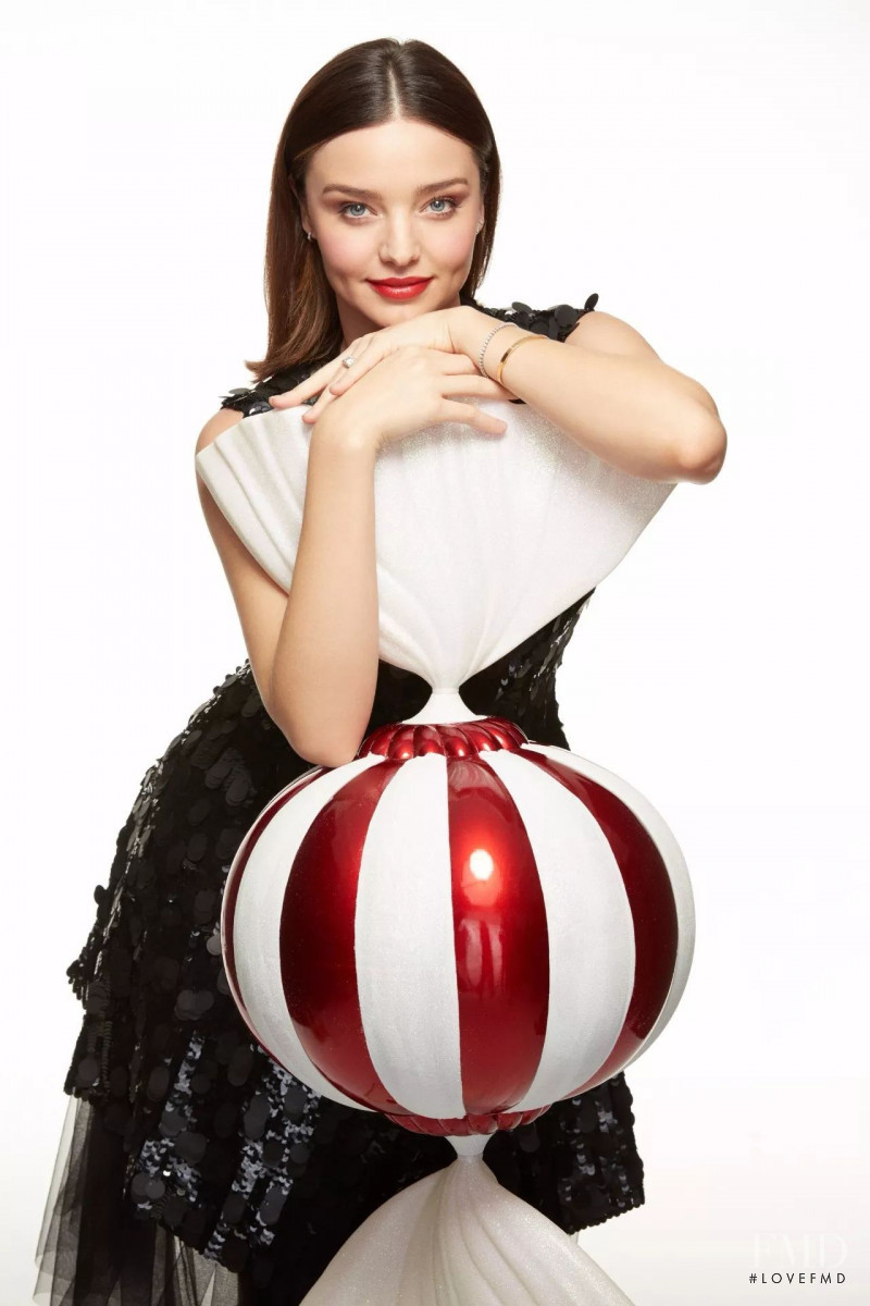 Miranda Kerr featured in  the Mei.com advertisement for Christmas 2017