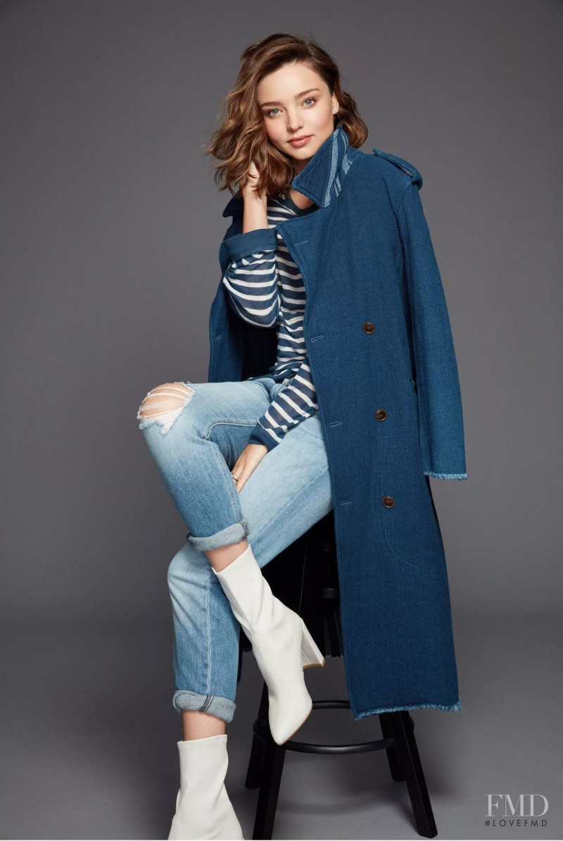 Miranda Kerr featured in  the Mei.com advertisement for Christmas 2017