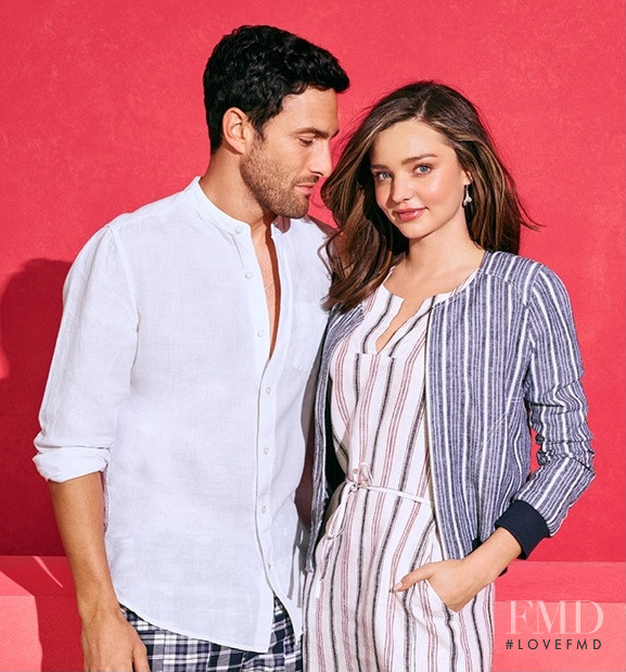 Miranda Kerr featured in  the Joe Fresh advertisement for Summer 2017