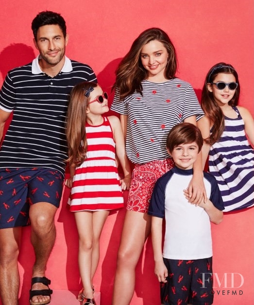 Miranda Kerr featured in  the Joe Fresh advertisement for Summer 2017