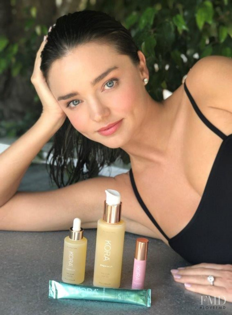 Miranda Kerr featured in  the Kora Organics advertisement for Spring/Summer 2017