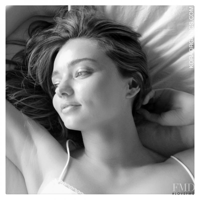 Miranda Kerr featured in  the Kora Organics advertisement for Autumn/Winter 2016