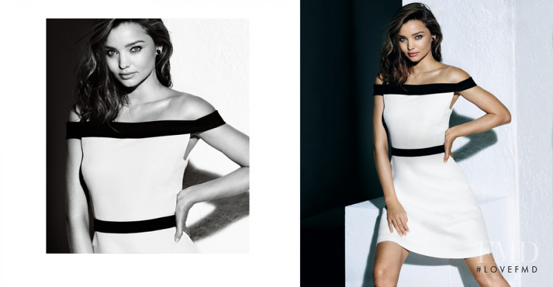 Miranda Kerr featured in  the Ochirly advertisement for Spring/Summer 2016