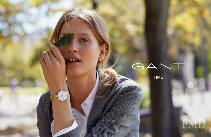 Laura Julie Schwab Holm featured in  the Gant GANT Fall/Winter 2018 advertisement for Autumn/Winter 2018