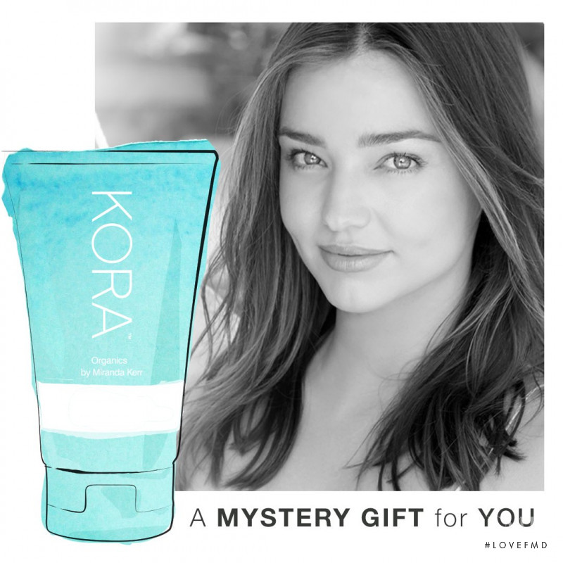 Miranda Kerr featured in  the Kora Organics advertisement for Spring/Summer 2016