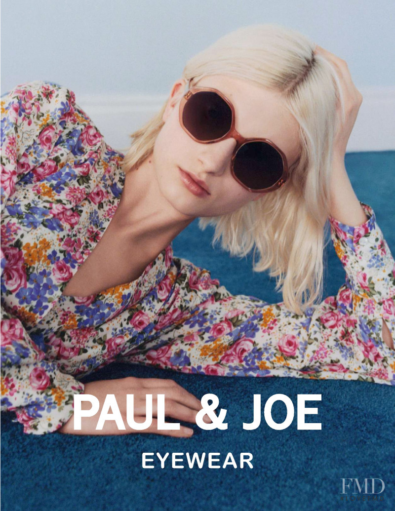 Kristin Soley Drab featured in  the Paul et Joe advertisement for Spring/Summer 2019