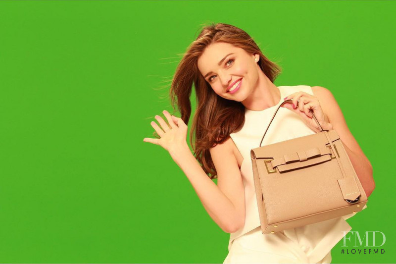 Miranda Kerr featured in  the Samantha Thavasa Make Your Samantha advertisement for Autumn/Winter 2015