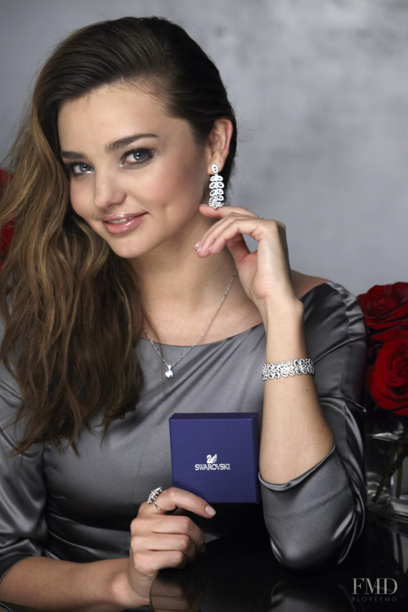 Miranda Kerr featured in  the Swarovski x Miranda Kerr advertisement for Autumn/Winter 2015