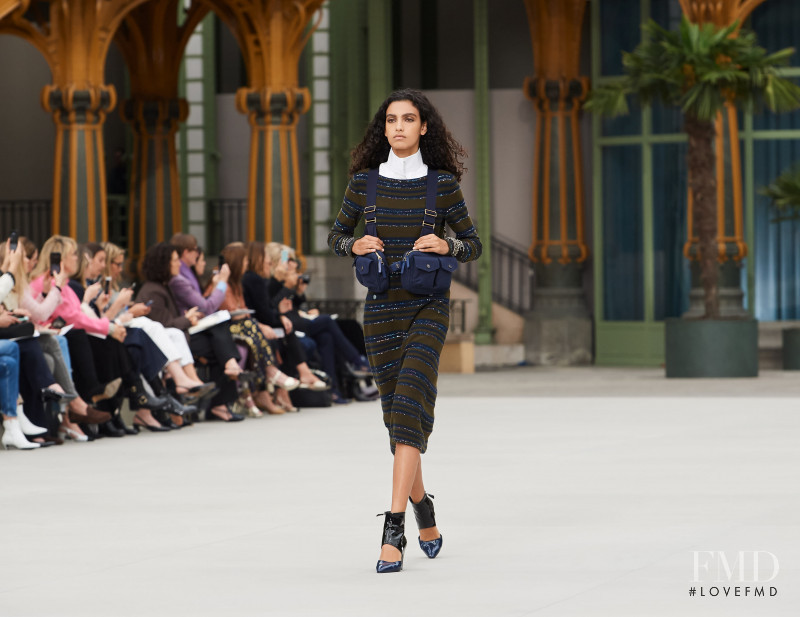 Mariana Barcelos featured in  the Chanel fashion show for Cruise 2020