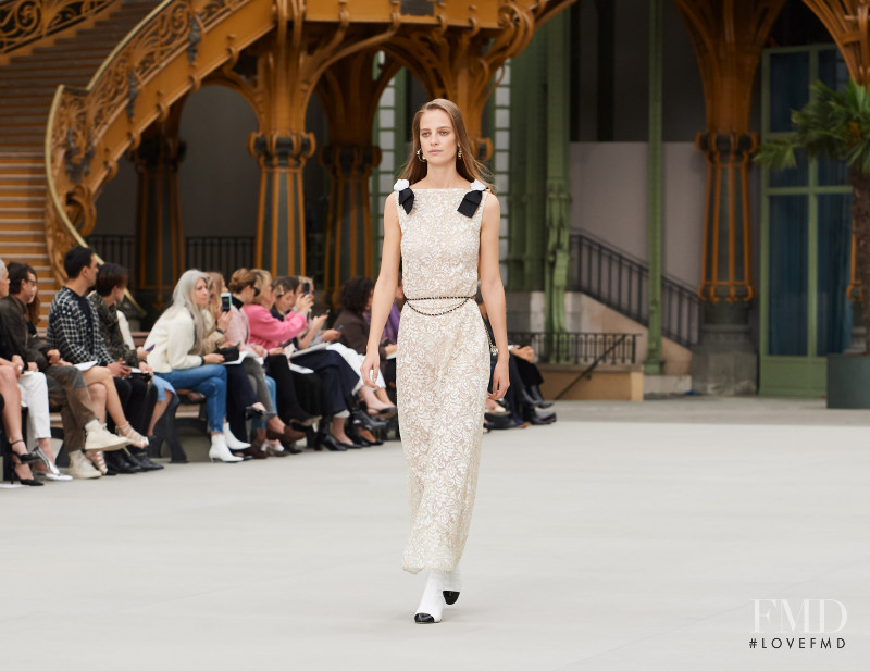 Ine Neefs featured in  the Chanel fashion show for Cruise 2020