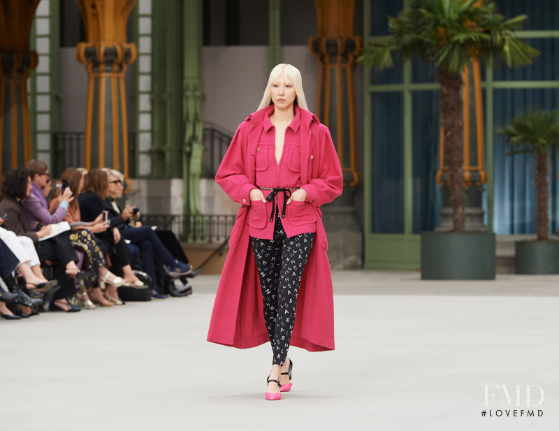 Soo Joo Park featured in  the Chanel fashion show for Cruise 2020