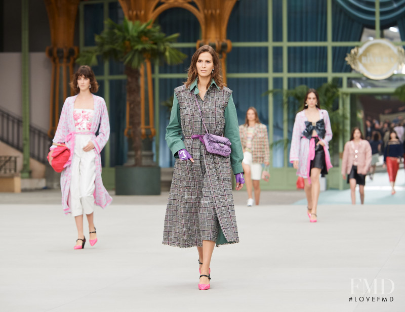 Jeanne Cadieu featured in  the Chanel fashion show for Cruise 2020