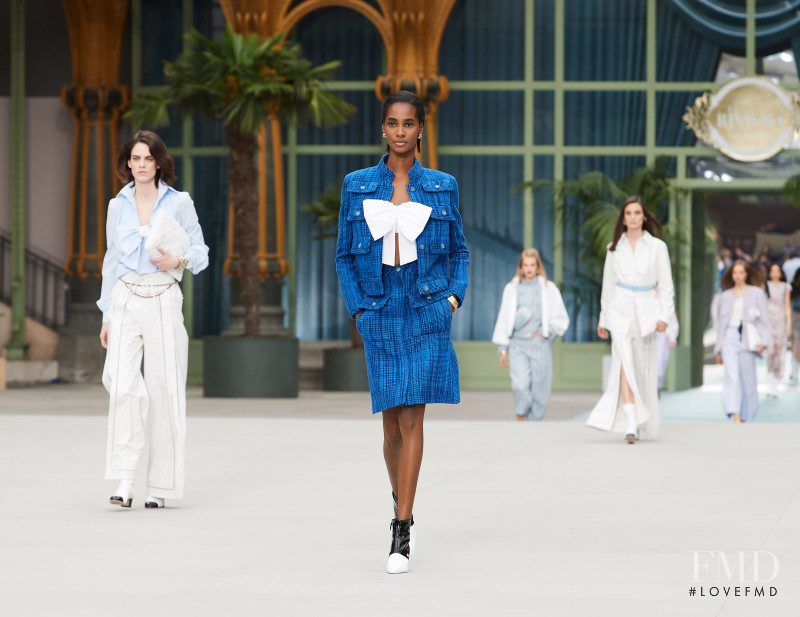 Tami Williams featured in  the Chanel fashion show for Cruise 2020