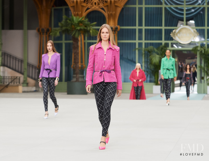 Anna Ewers featured in  the Chanel fashion show for Cruise 2020