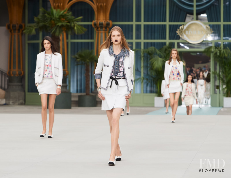 Deirdre Firinne featured in  the Chanel fashion show for Cruise 2020