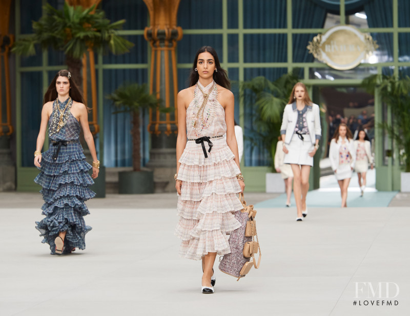 Nora Attal featured in  the Chanel fashion show for Cruise 2020