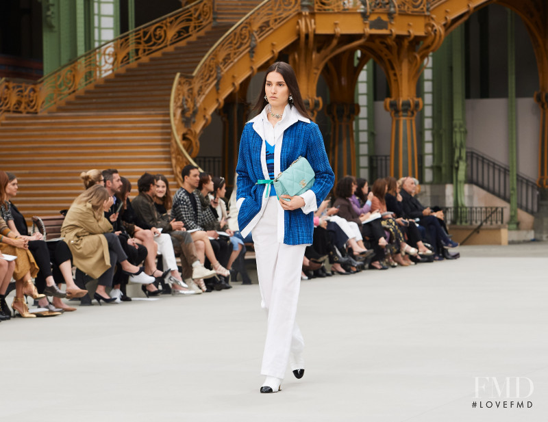 Rachelle Harris featured in  the Chanel fashion show for Cruise 2020
