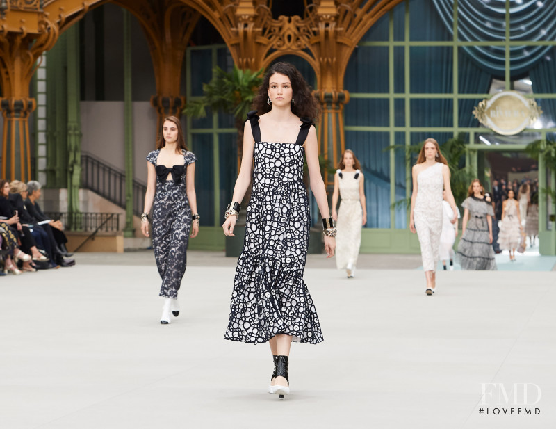 Beloslava Bell Hinova featured in  the Chanel fashion show for Cruise 2020