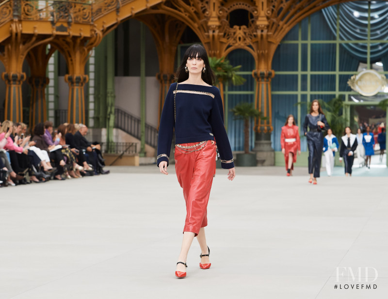 Cristina Piccone featured in  the Chanel fashion show for Cruise 2020