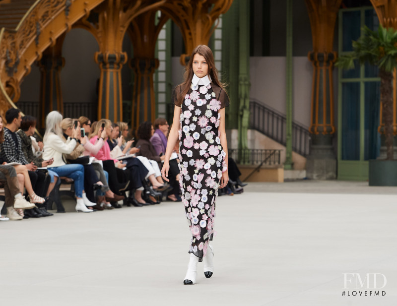 Mathilde Henning featured in  the Chanel fashion show for Cruise 2020
