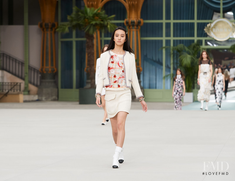 Koki Kimura featured in  the Chanel fashion show for Cruise 2020