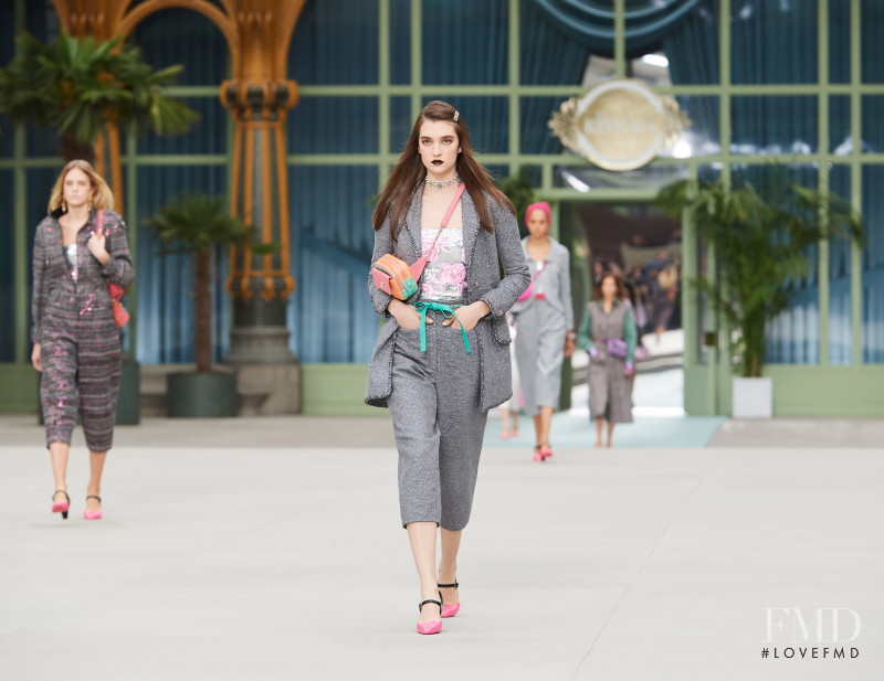 Yuliia Ratner featured in  the Chanel fashion show for Cruise 2020