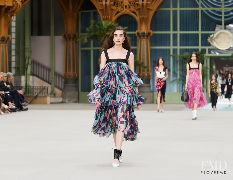 Alisha Nesvat featured in  the Chanel fashion show for Cruise 2020